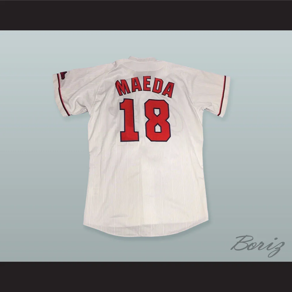 Kenta Maeda 18 Hiroshima Carp Home Baseball Jersey — BORIZ